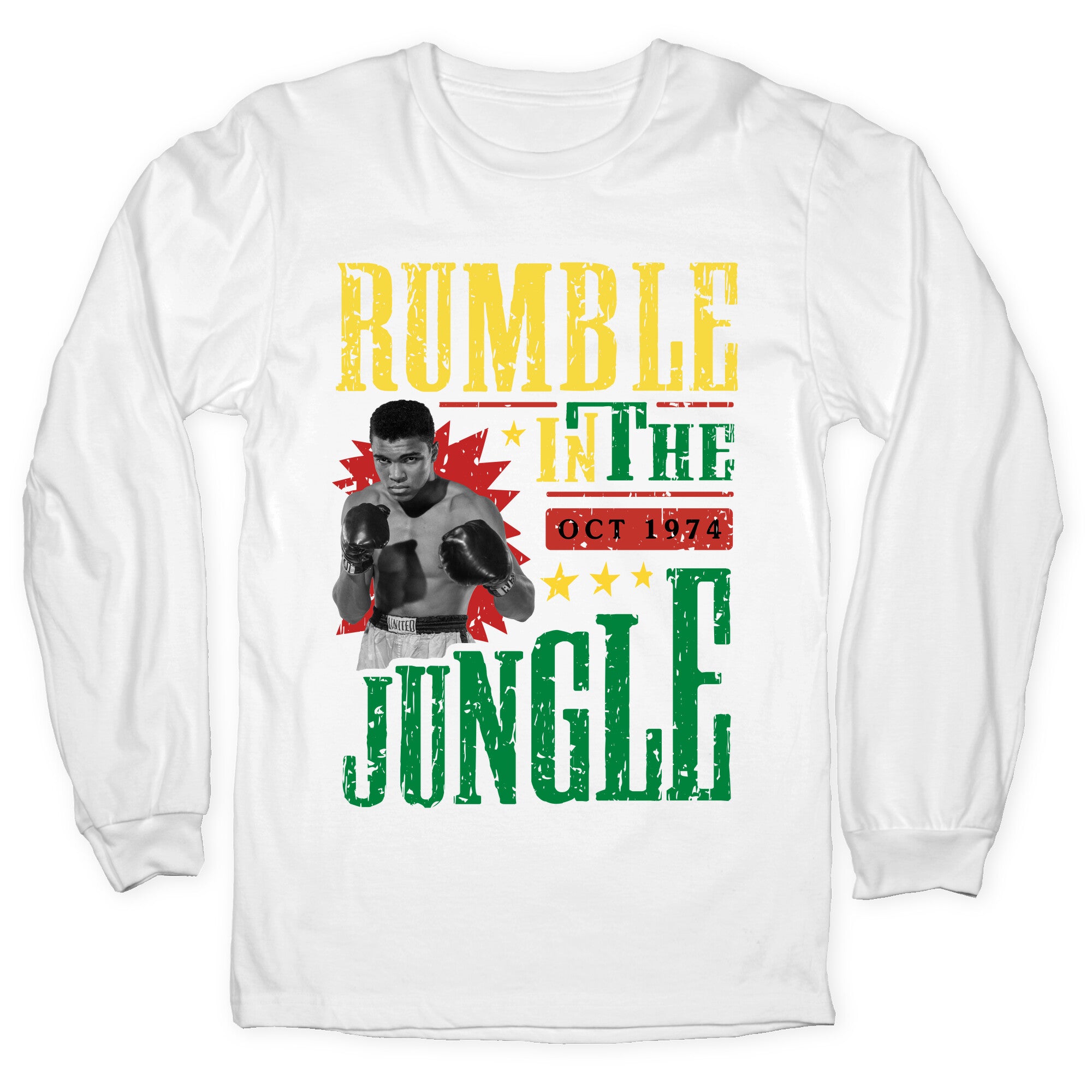 Rumble in the Jungle Longsleeve Tee